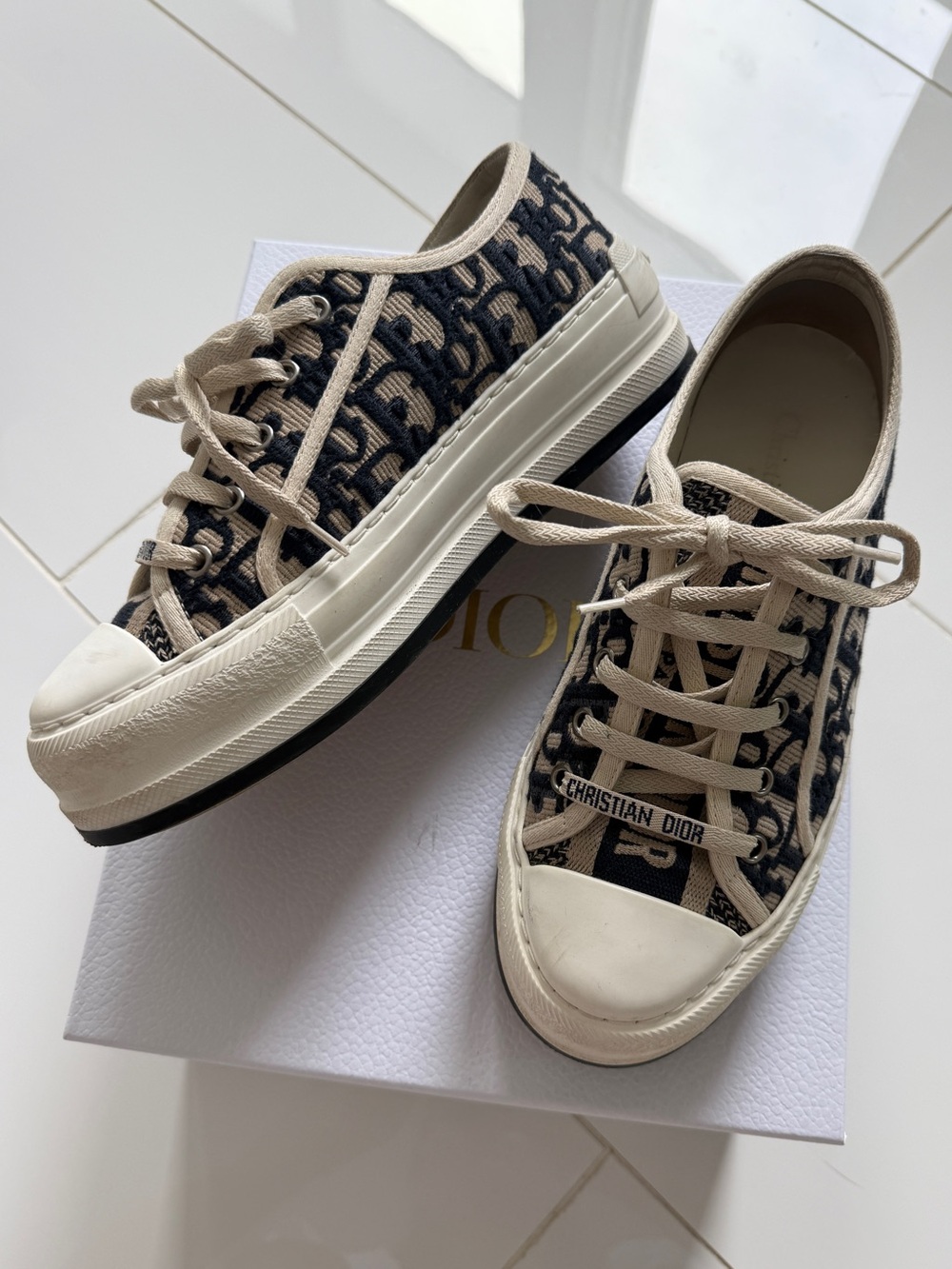 Walk'n'Dior Platform Sneakers